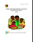 Indikator Kesejahteraan Rakyat Kabupaten Belu 2014