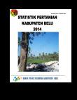 Statistik Pertanian Kabupaten Belu 2014