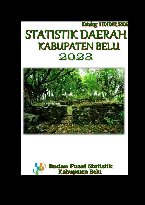 Statistic of Belu Regency 2023